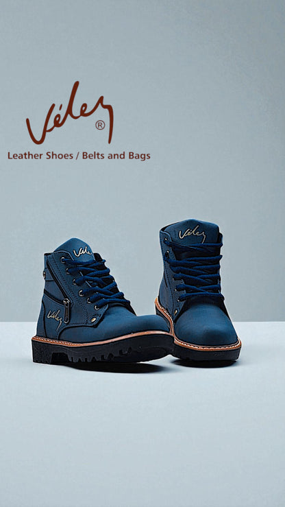 BOTINES VELÉZ EN CUERO 100% LEGÍTIMO