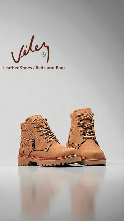 BOTINES VELÉZ EN CUERO 100% LEGÍTIMO